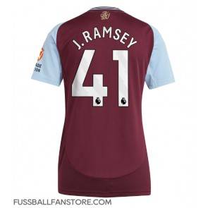 Aston Villa Jacob Ramsey #41 Replik Heimtrikot Damen 2024-25 Kurzarm